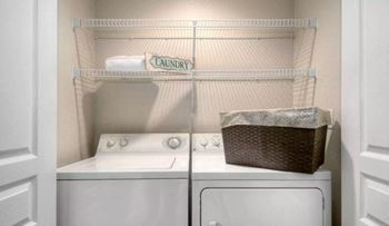 In Home Laundry in Select Homes